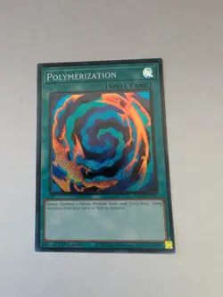 *** POLYMERIZATION *** 1ST EDITION SECRET RARE RA02-EN047 (NM) YUGIOH! - Image 1