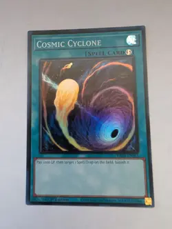 Yugioh! - Cosmic Cyclone RA02-EN061 - SUPER Rare - 25'TH ANN. - NM/M - Image 1