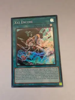 Yugioh! Xyz Encore - RA02-EN059 - Secret Rare - 1st Edition Near Mint, English - Image 1