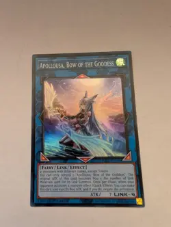 Yugioh! Apollousa, Bow of the Goddess (Alternate Art) - RA02-EN040 - Super Rare - Image 1