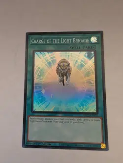 Yugioh! Charge of the Light Brigade - RA02-EN055 - Super Rare - 1st Edition Near - Image 1