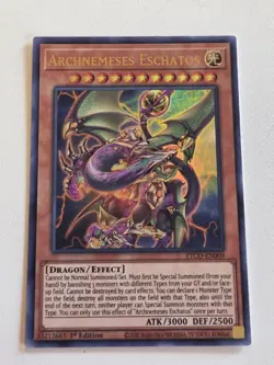 Archnemeses Eschatos ETCO-EN009 Ultra Rare Yugioh 1st Edition Eternity Code NM - Image 1