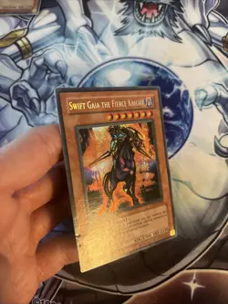 (CT1) YUGIOH • SWIFT GAIA THE FIERCE KNIGHT • SECRET RARE • CT1-EN004 LIMITED LP - Image 5