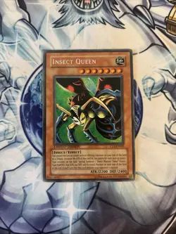 (CT1) Yugioh Insect Queen CT1-EN005 Secret Rare Limited Edition MP - Image 1