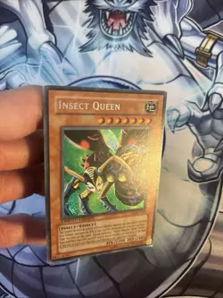 (CT1) Yugioh Insect Queen CT1-EN005 Secret Rare Limited Edition MP - Image 3