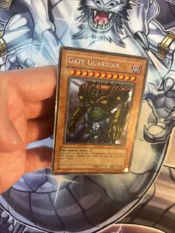 (CT1) YUGIOH! Gate Guardian MRD-000 Secret Rare Unlimited Edition HP/DMG - Image 3
