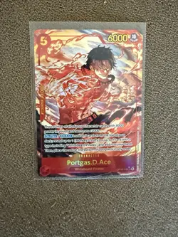 Portgas.D.Ace SEC Alt Art (OP16-118) | OP16 - The Time of Battle | ENGLISH - Image 1
