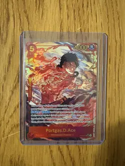 Portgas.D.Ace SEC Alt Art (OP16-118) | OP16 - The Time of Battle | ENGLISH - Image 1