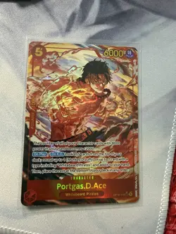 Portgas.D.Ace SEC Alt Art (OP16-118) | OP16 - The Time of Battle | ENGLISH - Image 1