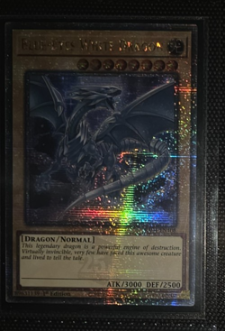 Blue-Eyes White Dragon RA04-EN108 Quarter Century Rare 1st Edition Yugioh - Image 1