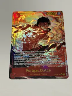 One Piece Portas D. Ace OP16 The Time of Battle English Alt Art - Image 1