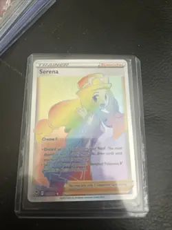Pokemon Trainer Supporter Full Art Holo Cards - Marnie, Serena, Cynthia - Image 4