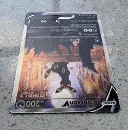 Pokemon TCG Umbreon V 189/203 Holo Ultra Rare Card Evolving Skies - Image 4