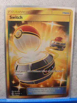 Switch 160/149 Sun & Moon Base 2017 English Pokemon Card - Image 1