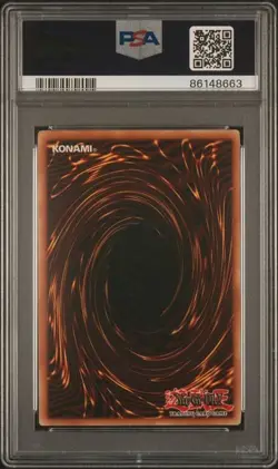 PSA 8 Dark Magician LOB-005 Ultra Rare OG Original Print 2002 Unlimited Yugioh - Image 2