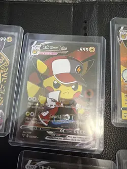 6Pikachu Pokemon Card Holo GX VSTAR VMAX GX EX Cosplay Art - Image 3