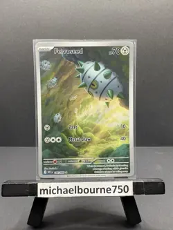 Ferroseed 148/086 Illustration Rare White Flare Pokemon Card - Image 1