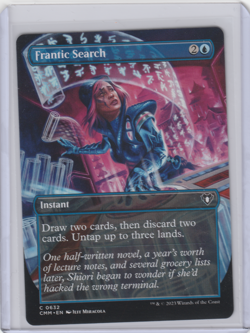 Frantic Search (Borderless) Commander Masters Regular - Image 1