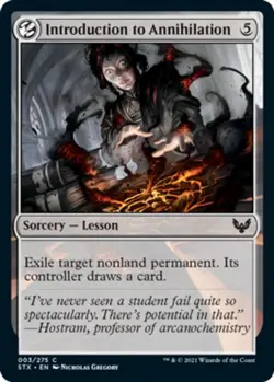 x1 Introduction to Annihilation NM, MTG Strixhaven: School of Mages - Image 1