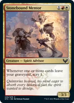 x1 Stonebound Mentor NM, MTG Strixhaven: School of Mages - Image 1