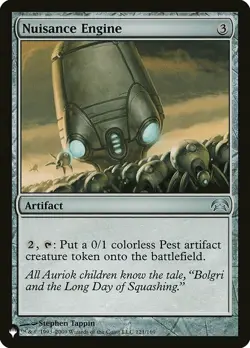 x1 Nuisance Engine - The List NM, The List - Image 1