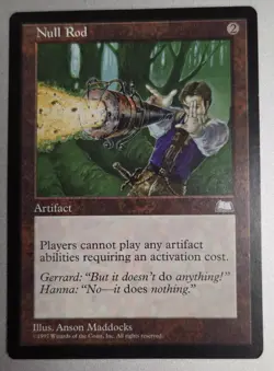MTG Null Rod - Weatherlight #154 - Image 1