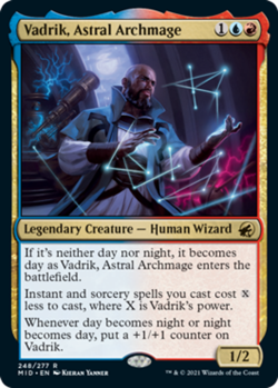 x1 Vadrik, Astral Archmage NM, MTG Innistrad: Midnight Hunt - Image 1