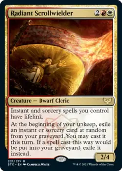 x1 Radiant Scrollwielder NM, MTG Strixhaven: School of Mages - Image 1