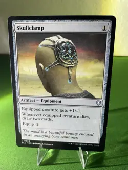 Skullclamp 283 NM Bloomburrow Commander MTG - Image 3