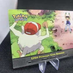 2x Topps Pokemon 1. Series EP 24+25 Primeape Goes Bananas + Pokemon Scent-Sation - Image 2