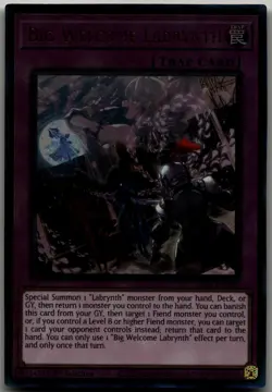 Big Welcome Labrynth (PUR) Prismatic Ultimate Rare Quarter Century Stampede RA04 - Image 1