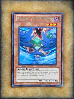 Yugioh Blackwing - Gale the Whirlwind DP11-EN001 Rare 1st Ed MP - Image 1