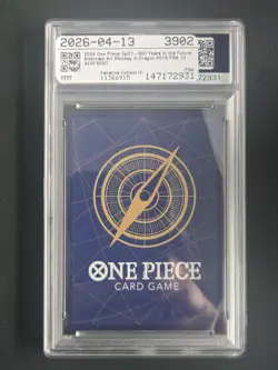 Bandai One Piece OP07-015 Monkey D. Dragon SR Foil Alt Art PSA 10 - Image 2