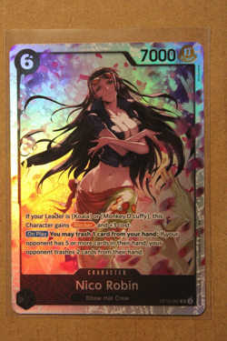 Nico Robin OP12-087 Legacy of the Master Foil One Piece NM - Image 1