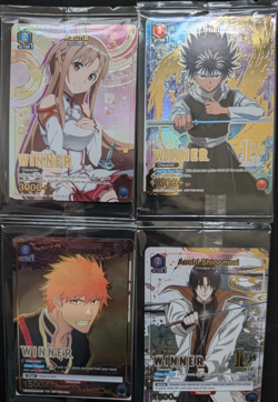 4x Winner Tournament Promo Union Arena Sword Art Online Sealed English HOT - Image 1