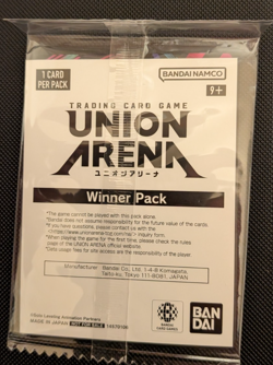Sung Jinwoo Alt Art Winner Foil UEPR/SLG-1-019 Union Arena Solo Leveling Sealed - Image 2
