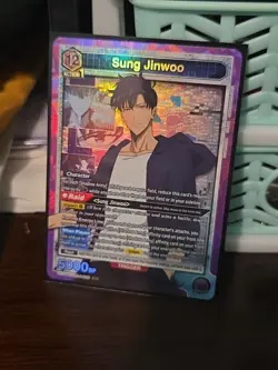 SUNG JINWOO SR UE17BT/SLG-1-022 UNION ARENA SOLO LEVELING NM - Image 1