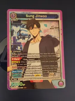 SUNG JINWOO SR UE17BT/SLG-1-022 UNION ARENA SOLO LEVELING NM - Image 1