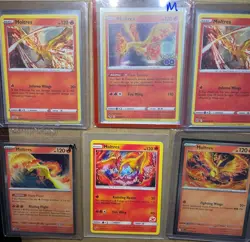 Moltres 6x Pokemon TCG Card Lot - Holo + #46 Charizard Stamped - NM/M - Image 1