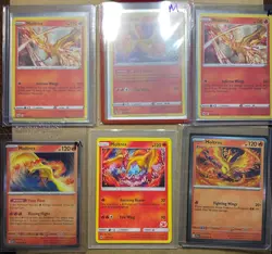 Moltres 6x Pokemon TCG Card Lot - Holo + #46 Charizard Stamped - NM/M - Image 2