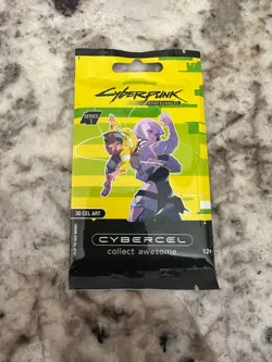 Cybercel: Cyberpunk Edgerunners Trading Card- Sealed Booster Packs- Series 1 - Image 1