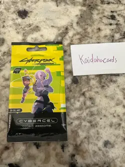 Cybercel: Cyberpunk Edgerunners Trading Card- Sealed Booster Packs- Series 1 - Image 3