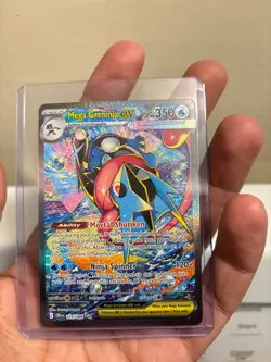 Mega Greninja EX 116/086 - Holo SIR Chaos Rising - Pokemon Card - Me04 #116 TCG - Image 1
