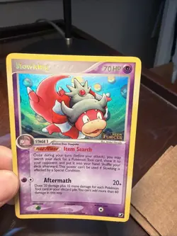 Pokemon Slowking Holo Rare Card 14/115 EX Unseen Forces LP - Image 3