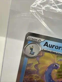 Pokemon Aurorus Perfect Order STAMPED Promo Cosmos Holo Card #24 SEALED 🦕 - Image 2