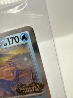 Pokemon Aurorus Perfect Order STAMPED Promo Cosmos Holo Card #24 SEALED 🦕 - Image 3
