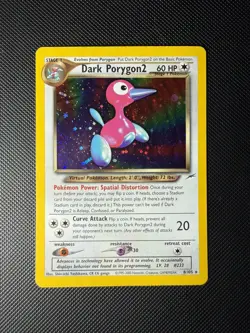 NM Dark Porygon2 8/105 Neo Destiny Holo Rare Pokemon Card - Image 2