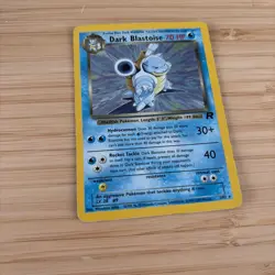 Pokemon Dark Blastoise TCG Team Rocket Holo Card 3/82 - Image 3