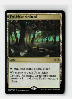 Forbidden Orchard Double Masters 2022 FOIL Magic The Gathering MTG Card - Image 1