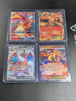 Charizard Pokemon Card Lot - 4 Charizard Cards - NM to LP Conditon - Image 3